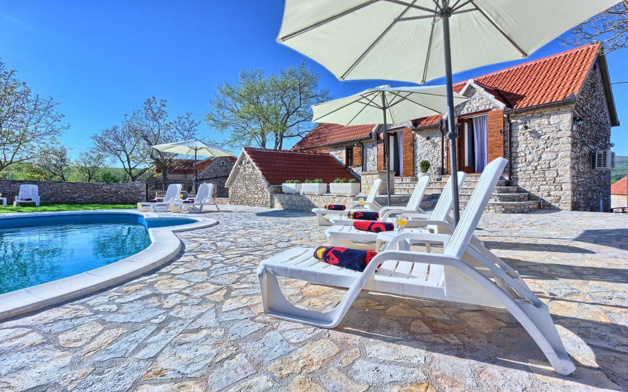 Dalmatia Stone House - Heated Pool Guest House Biorine Exterior photo